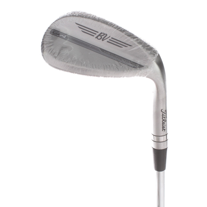 Titleist Vokey Wedge Works Nickel Steel Mens Right Hand Lob Wedge 60* 4 Bounce L Grind Wedge - BV Vokey