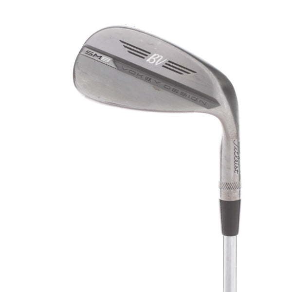 Titleist Vokey SM8 Tour Chrome Steel Mens Right Hand Gap Wedge 50* 8 Bounce F Grind Extra Stiff - KBS Tour-V 120