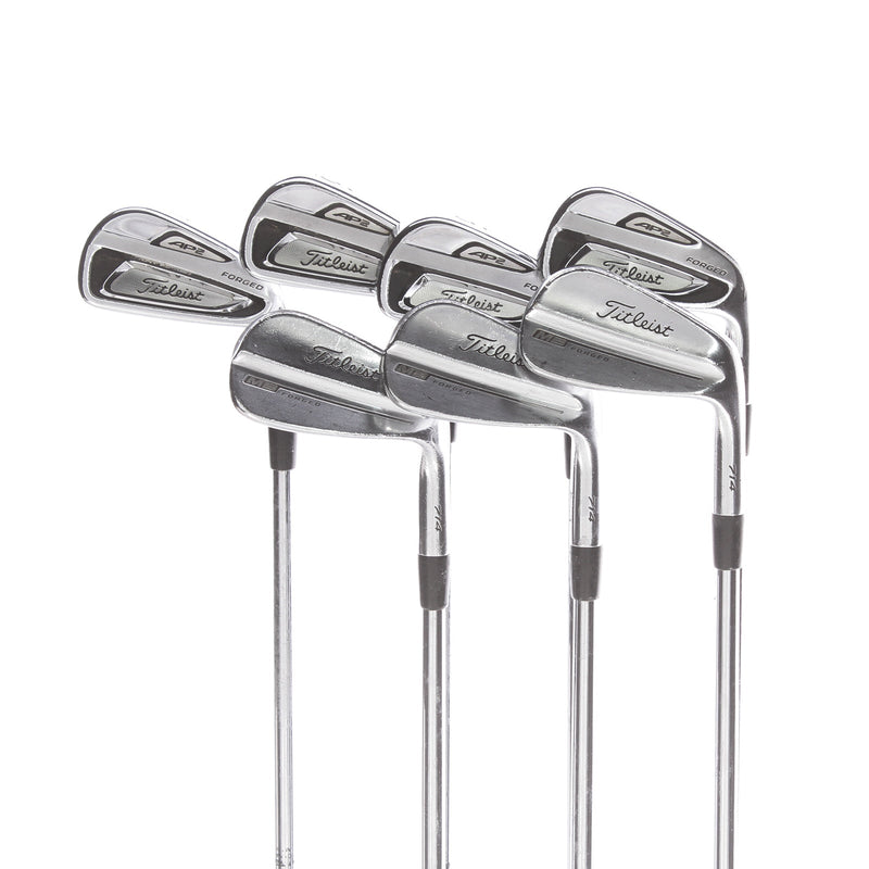 Titleist 714 AP2/MB Steel Mens Right Hand Irons 4-PW Stiff - Dynamic Gold S300