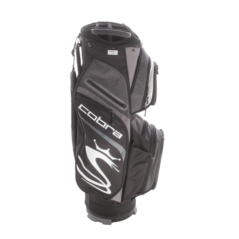 Cobra Ultralite Pro Cart Bag - Black/Grey/White