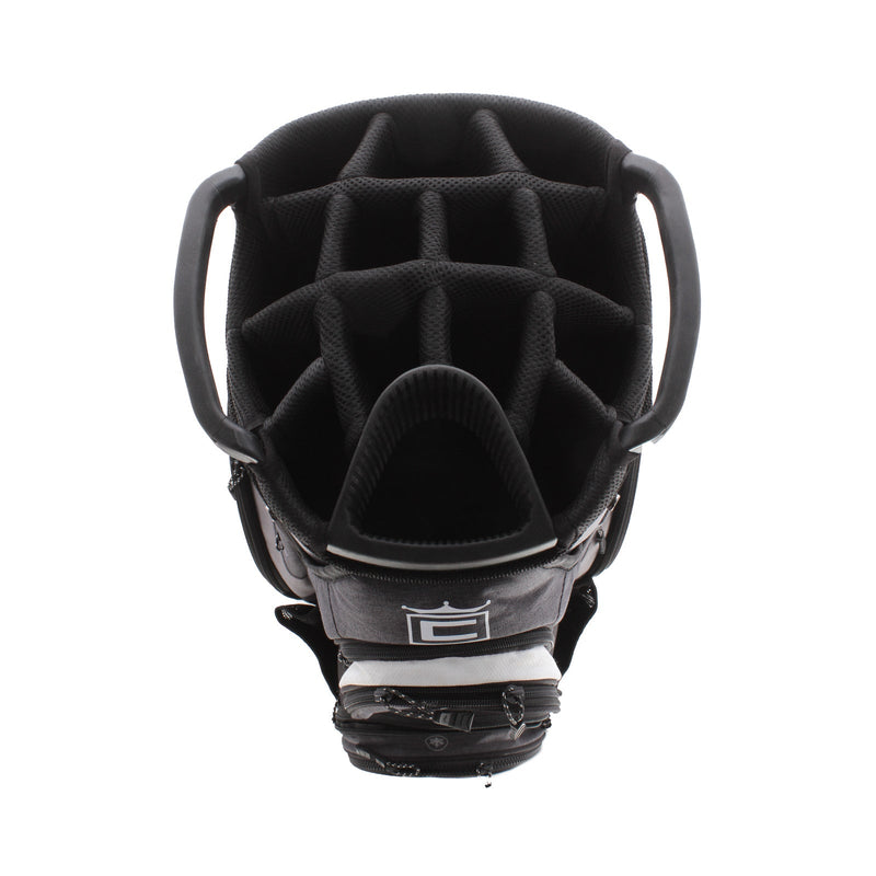 Cobra Ultralite Pro Cart Bag - Black/Grey/White
