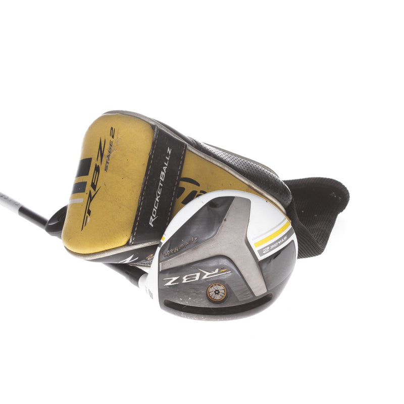 TaylorMade RBZ Stage 2 Graphite Mens Right Hand Fairway 3 Wood 15* Regular - TaylorMade Rocketfuel