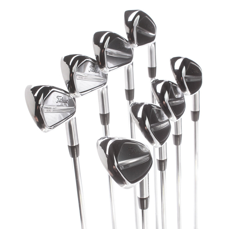 Titleist T200 2023 Steel Mens Right Hand Irons 4-GW Stiff - Dynamic Gold S300