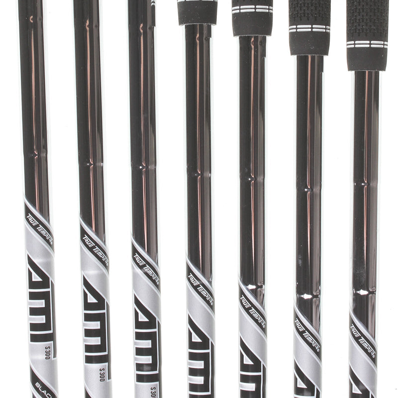 Titleist T150/T200 Combo Steel Mens Right Hand Irons 4-PW 1* Upright Stiff - True Temper AMT S300 Black