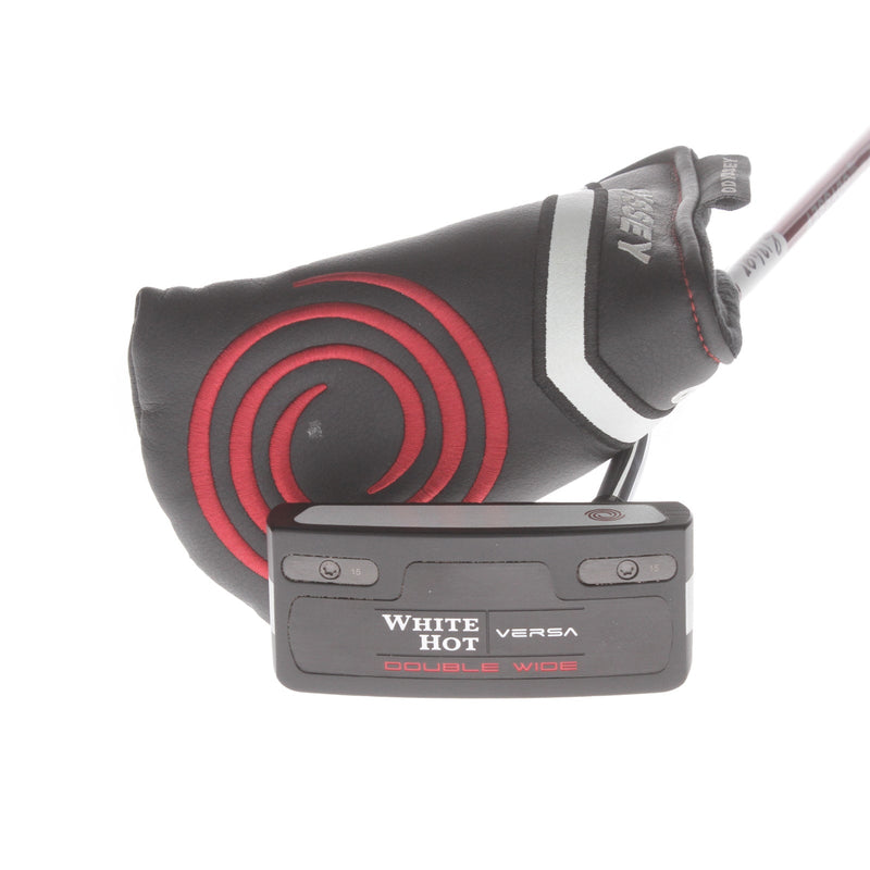 Odyssey White Hot Versa Double Wide Mens Right Hand Putter 33" Blade - Super Stroke Tour 2.0