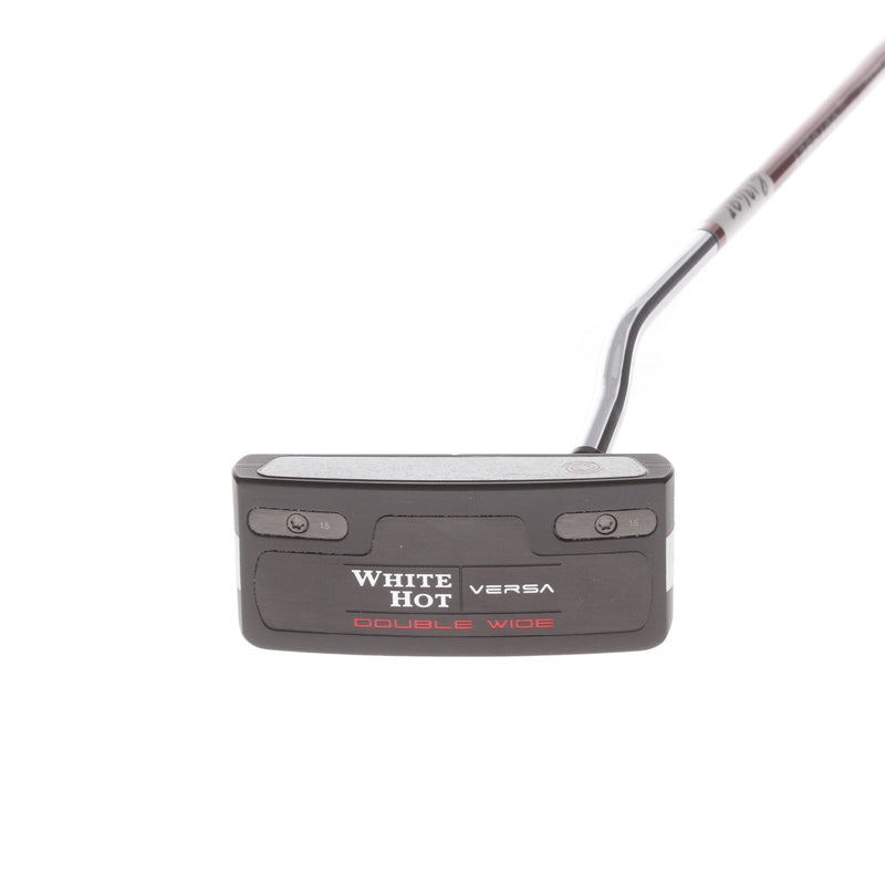 Odyssey White Hot Versa Double Wide Mens Right Hand Putter 33" Blade - Super Stroke Tour 2.0