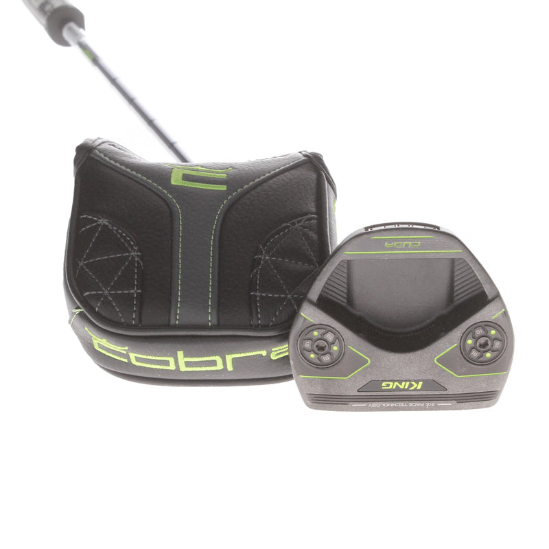 Cobra Cuda Mens Right Hand Putter 34" Mallet Stiff - KBS 120 Putter Super Sroke Tour 2.0