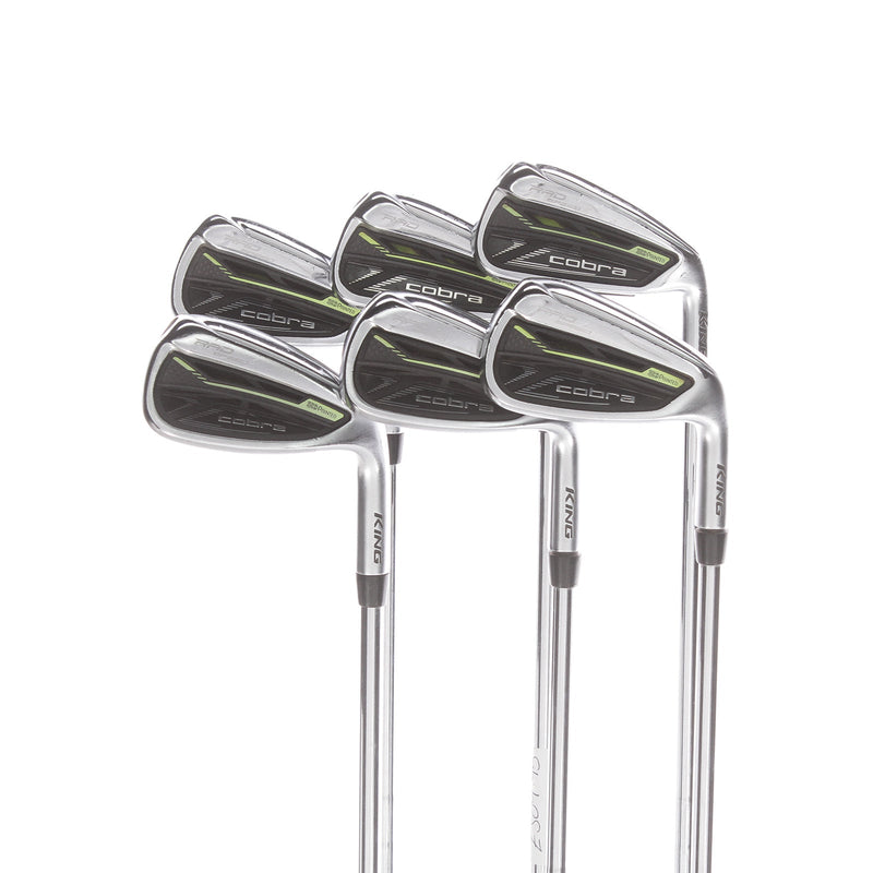 Cobra Radspeed Steel Mens Right Hand Irons 6-GW Stiff - KBS Tour 90