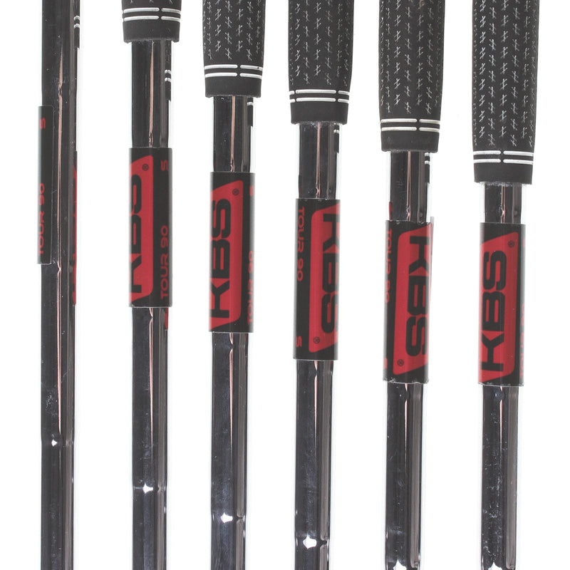 Cobra Radspeed Steel Mens Right Hand Irons 6-GW Stiff - KBS Tour 90