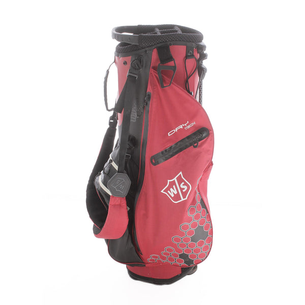 Wilson Stand Bag - Red/Black