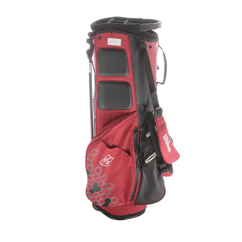 Wilson Stand Bag - Red/Black