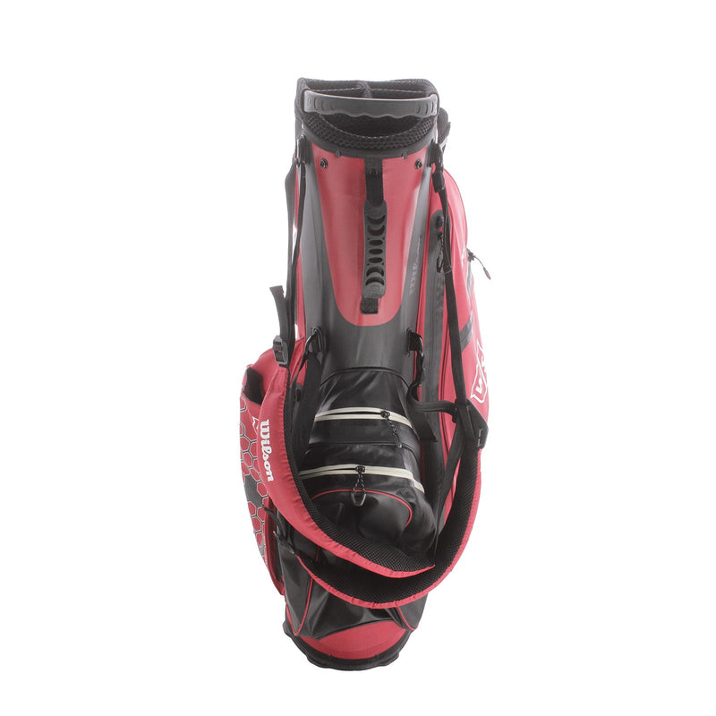 Wilson Stand Bag - Red/Black