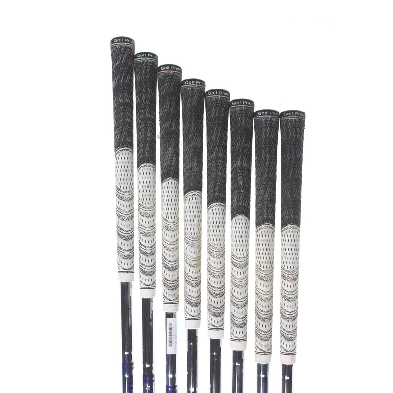 Ping i500 Steel Mens Right Hand Irons 4-UW Green Dot 2* Upright Stiff - Ping AWT 2.0