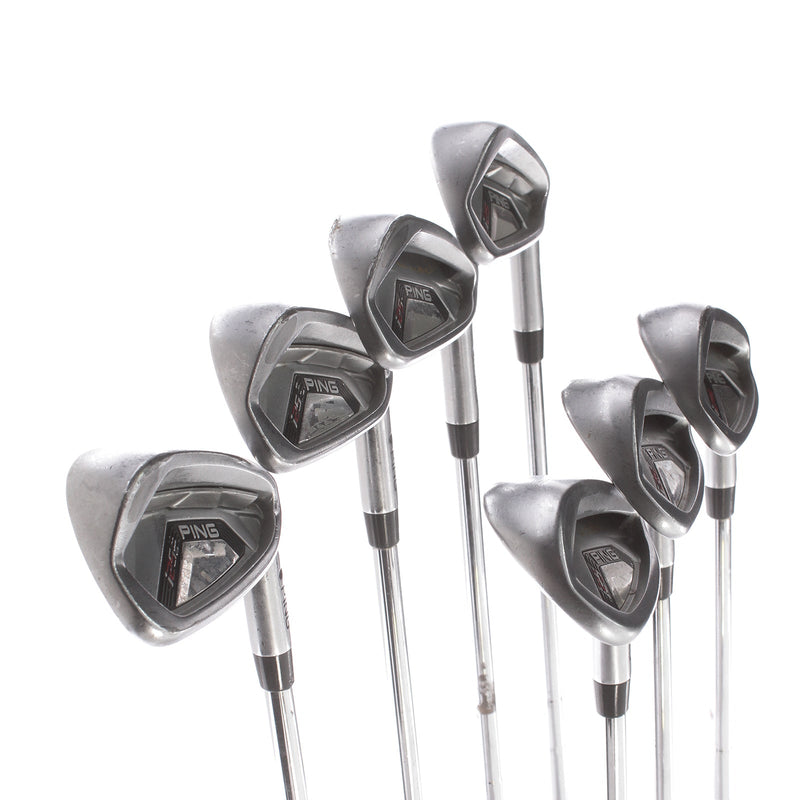 Ping i25 Steel Mens Right Hand Irons 5-SW Black Dot Stiff - Ping CFS