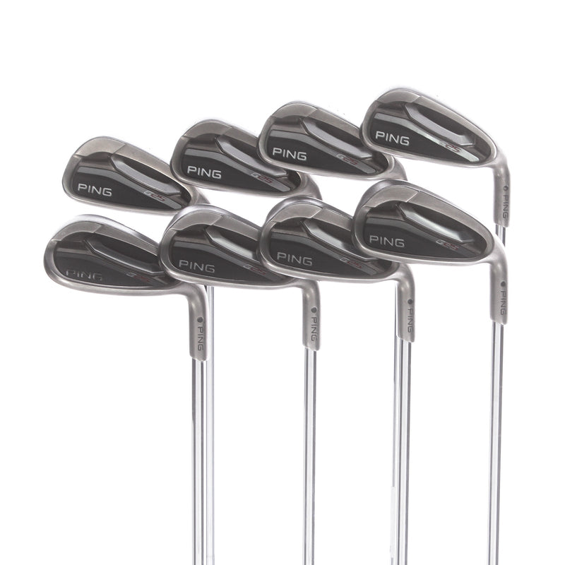 Ping G25 Steel Mens Right Hand Irons 4-SW Black Dot Regular - Ping CFS