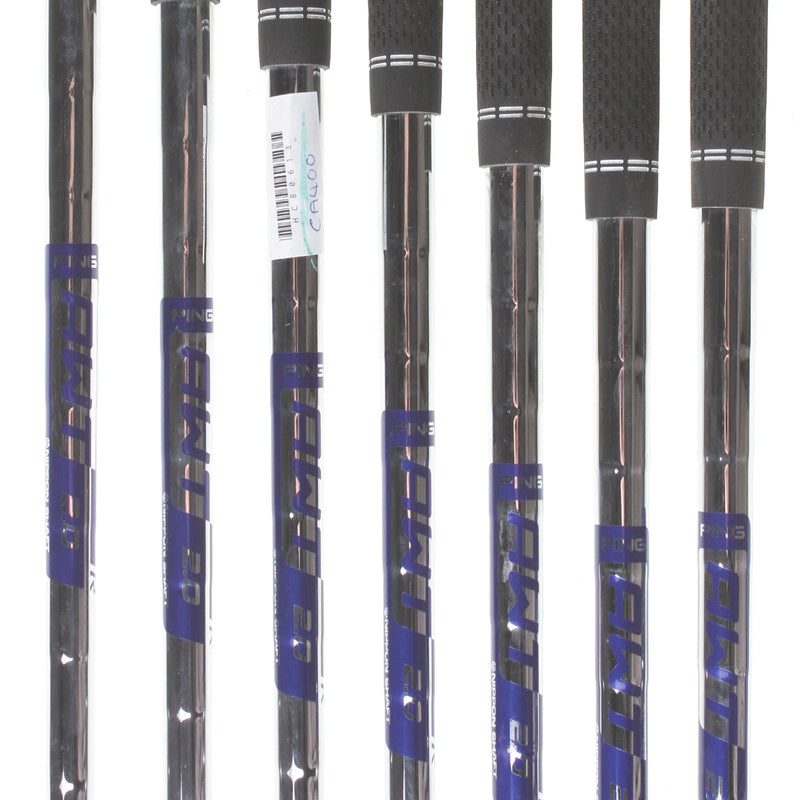 Ping G430 Steel Mens Right Hand Irons 5-GW Black Dot Regular - Ping AWT 2.0