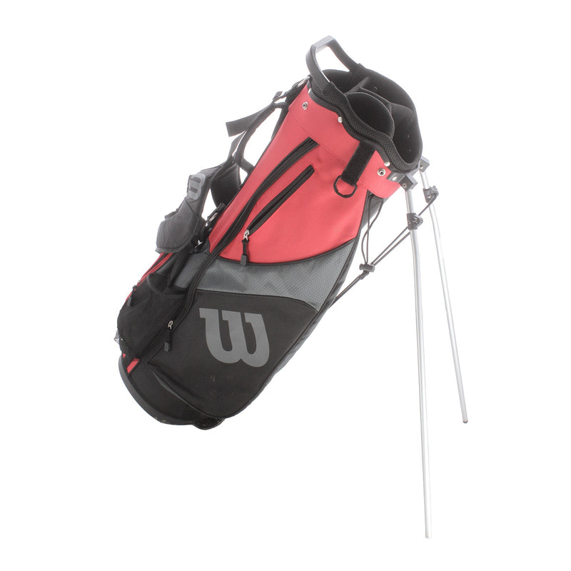 Wilson Stand Bag - Black/Red