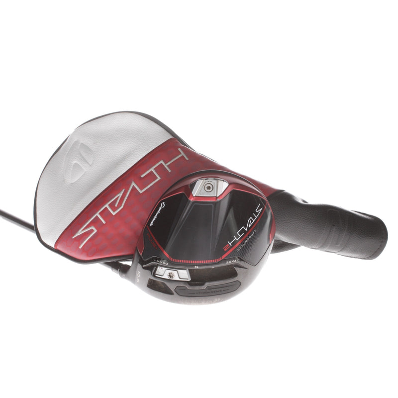 TaylorMade Stealth 2 Plus + Graphite Mens Right Hand Driver 10.5* Stiff - HZRDUS 6.0 60G