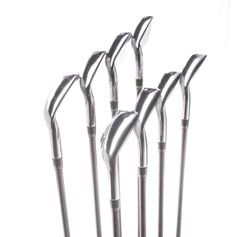 TaylorMade R7 CGB Max Steel Mens Right Hand Irons 4-SW Regular - REAX Superfast Black Steel 90