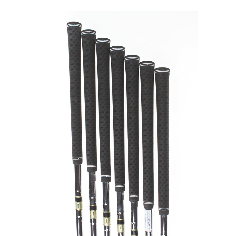 TaylorMade Stealth Steel Mens Right Hand Irons 4-PW Stiff - Dynamic Gold S300