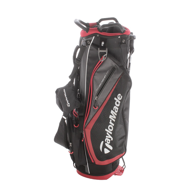 TaylorMade Stand Bag - Black/Red