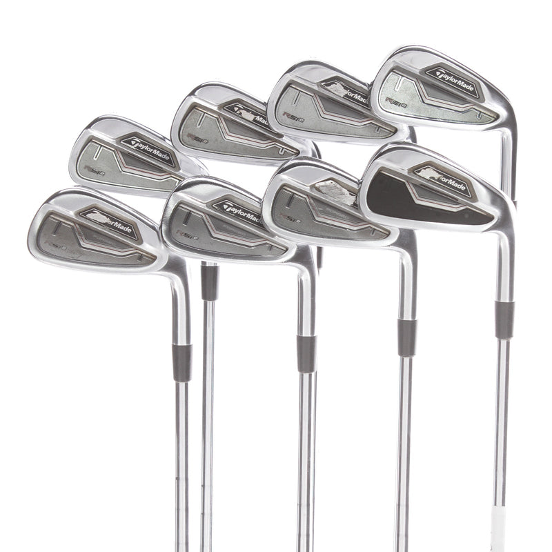TaylorMade RSi2 Steel Mens Right Hand Irons 3-PW Stiff - KBS Tour
