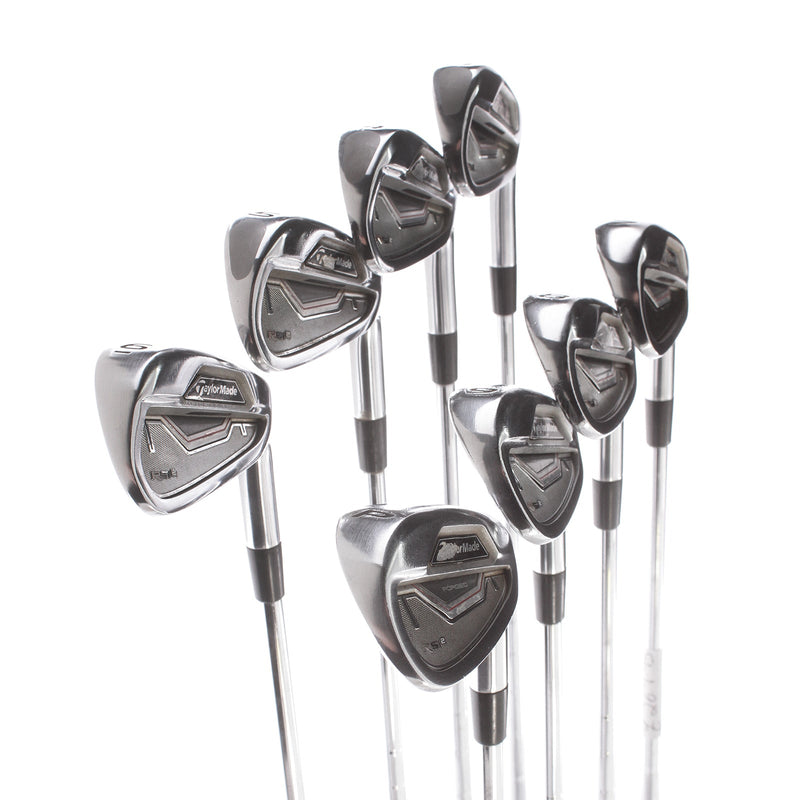 TaylorMade RSi2 Steel Mens Right Hand Irons 3-PW Stiff - KBS Tour