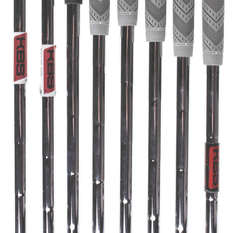 TaylorMade RSi2 Steel Mens Right Hand Irons 3-PW Stiff - KBS Tour