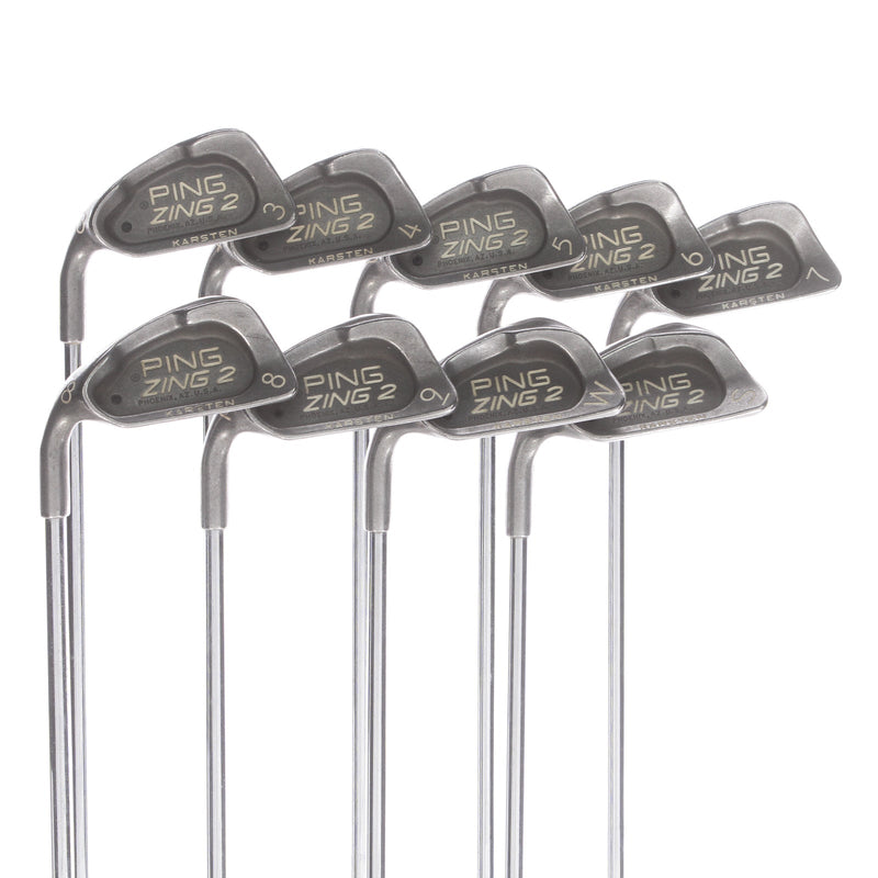 Ping Zing 2 Steel Mens Left Hand Irons 3-SW Regular - Cushin