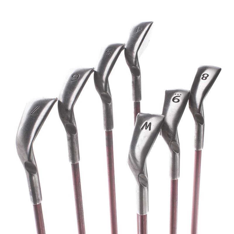 Ping G15 Graphite Mens Right Hand Irons 4-PW Blue Dot 1* Upright Soft Regular - Ping TFC 149 i