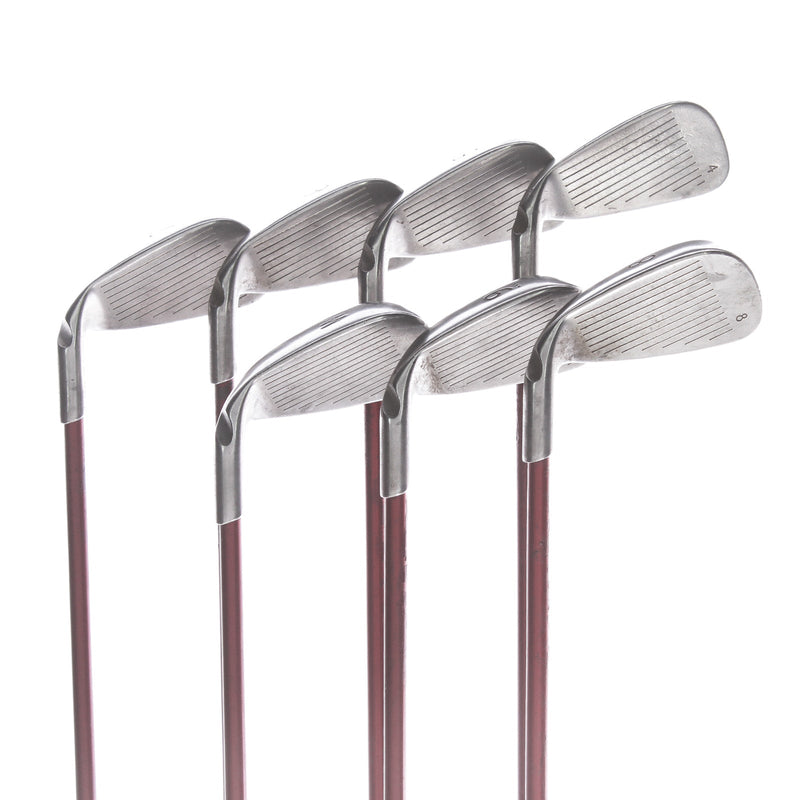 Ping G15 Graphite Mens Right Hand Irons 4-PW Blue Dot 1* Upright Soft Regular - Ping TFC 149 i