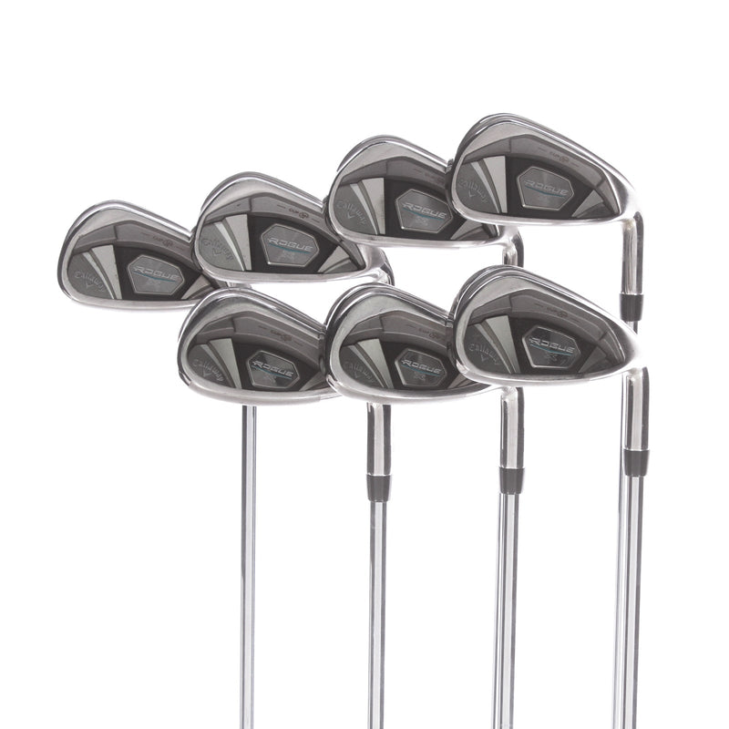Callaway Rogue X Steel Mens Right Hand Irons 5-AW Regular - True Temper XP95 ST15 R300
