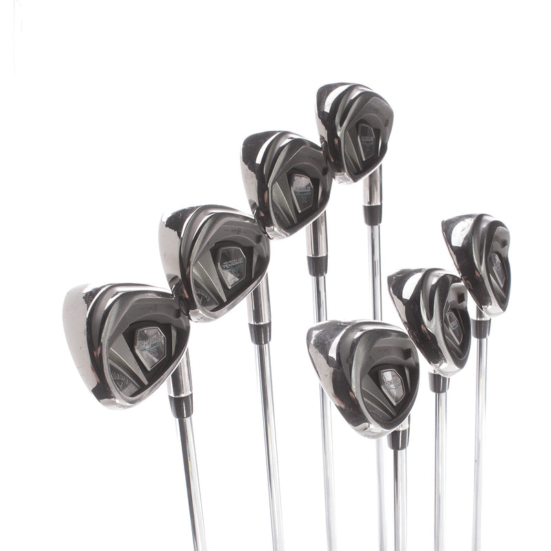 Callaway Rogue X Steel Mens Right Hand Irons 5-AW Regular - True Temper XP95 ST15 R300
