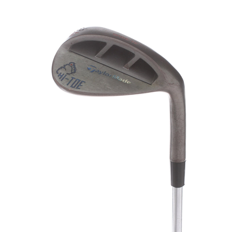TaylorMade Hi-Toe Big Foot Steel Mens Right Hand Sand Wedge 56* 15 Bounce Wide Grind Wedge - KBS Hi-Rev 2.0 115