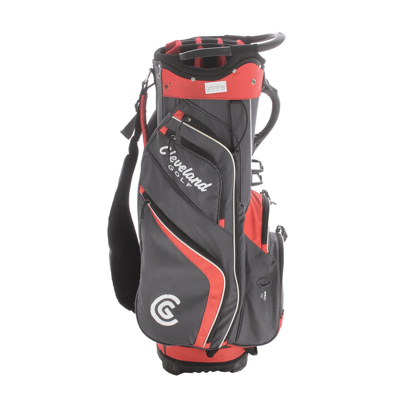 Cleveland Cart Bag - Grey/Red/White