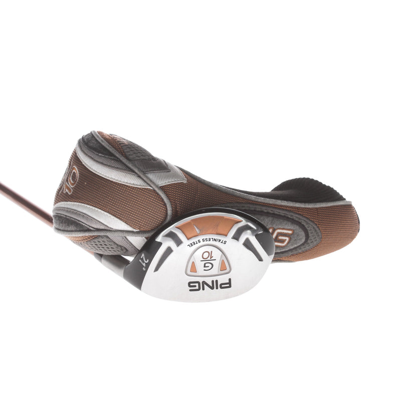 Ping G10 Graphite Mens Right Hand 3 Hybrid 21* Regular - Ping TFC 129 H