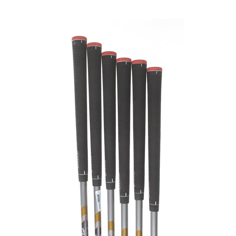 Cobra Fly Zs Graphite Mens Right Hand Irons 6-SW Senior - Cobra Fly Zs 65g