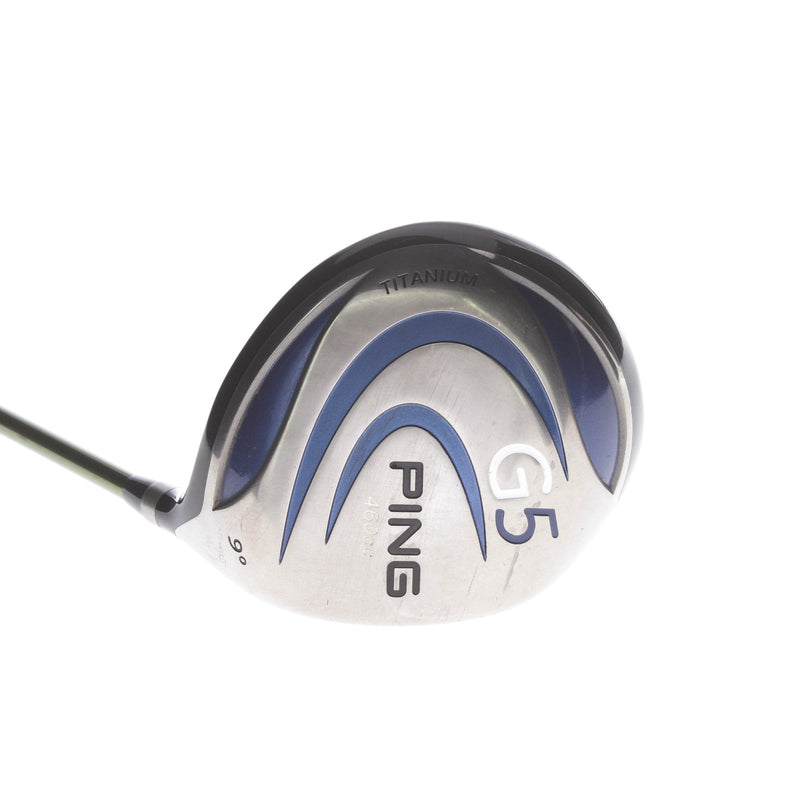 Ping G5 Graphite Mens Right Hand Driver 9* Regular - Aldila NV 65-R 350