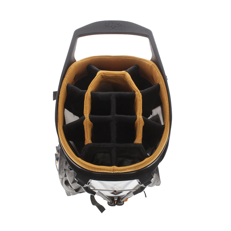 Callaway Hyper Dry 14 Stand Bag - Black/White/Orange