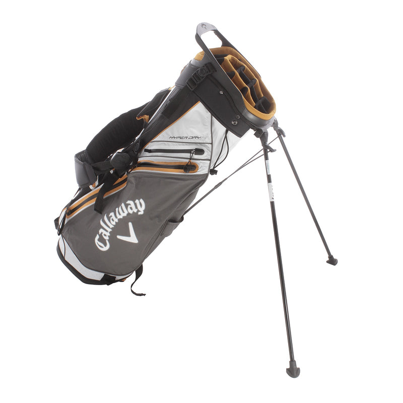 Callaway Hyper Dry 14 Stand Bag - Black/White/Orange