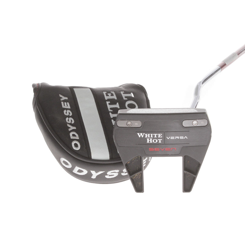Odyssey White Hot Versa Seven Mens Right Hand Putter 34" Mallet - Odyssey Stroke Lab Odyssey