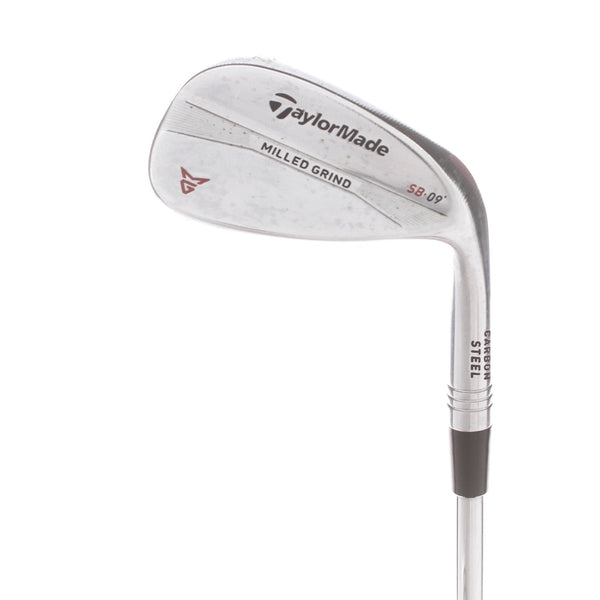 TaylorMade Milled Grind Steel Mens Right Hand Gap Wedge 52* 9 Bounce SB Grind Wedge - Dynamic Gold