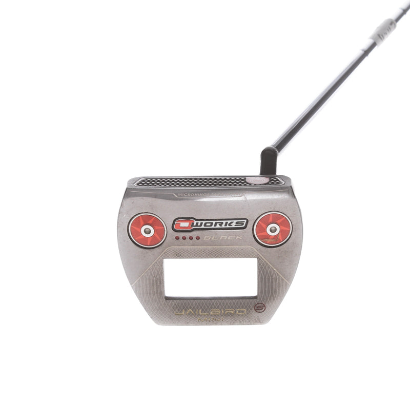 Odyssey O Works Black Jailbird Mens Right Hand Putter 34" Mallet - Cubs