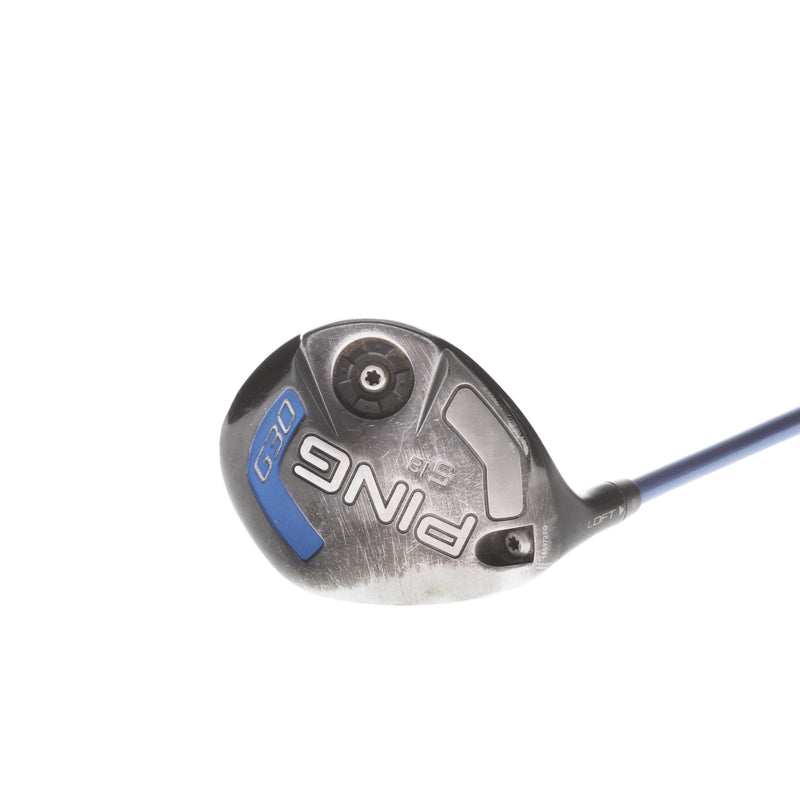 Ping G30 Graphite Mens Left Hand Fairway 5 Wood 18* Regular - Ping TFC 419