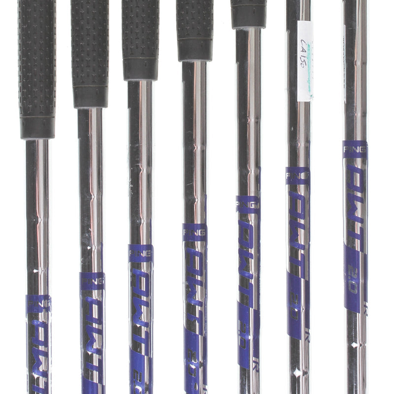 Ping G30 Steel Mens Left Hand Irons 4-PW Black Dot Regular - Ping AWT 2.0