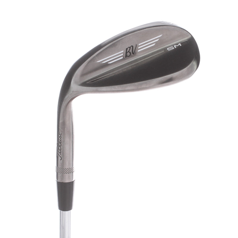 Titleist Vokey SM9 Steel Mens Left Hand Lob Wedge 60* 12 Bounce D Grind Wedge - BV Vokey