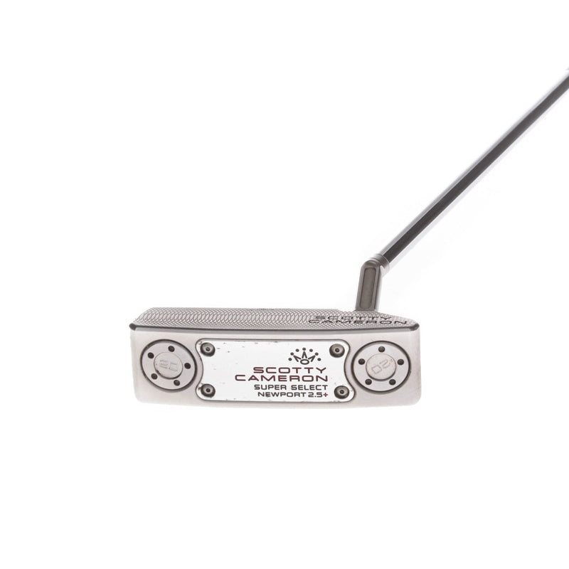 Scotty Cameron Super Select Newport 2.5+ Mens Right Hand Putter 34" Blade - Super Stroke Pistol GT 1.0