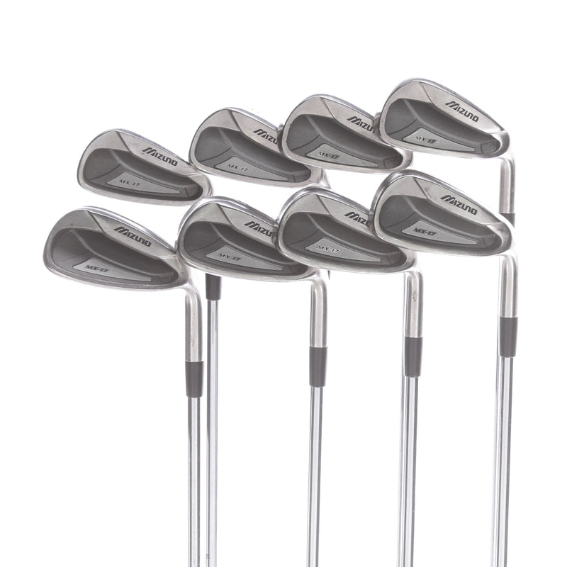 Mizuno MX-17 Steel Mens Right Hand Irons 4-SW Regular - True Temper DynaFlex