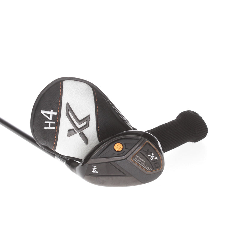 XXIO X Black Graphite Mens Right Hand 4 Hybrid 20* Regular - Miyazaki AX-1