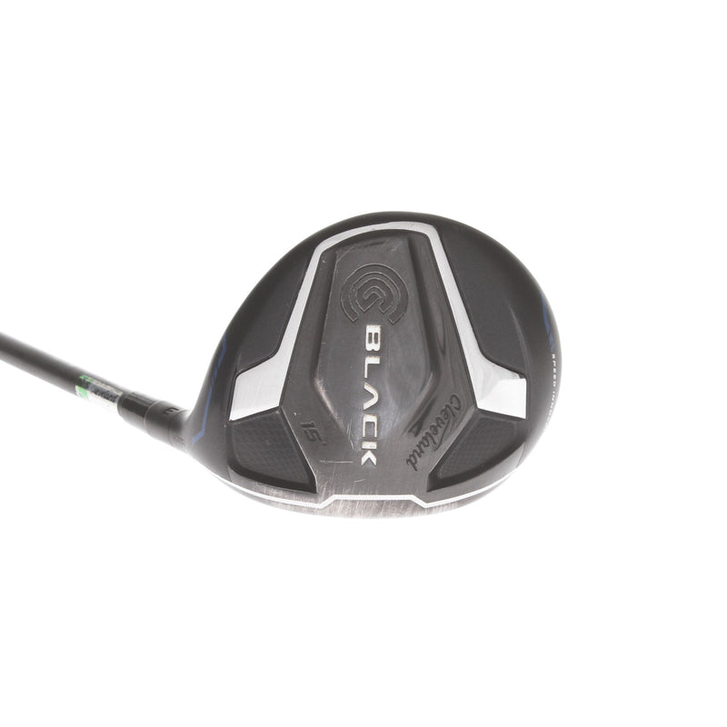 Cleveland CG Black Graphite Mens Right Hand Fairway 3 Wood 15* Regular - Bassara E45